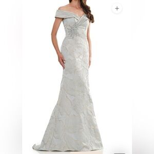 Beautiful sea glass color mother of bride/groom Marsoni dress size 8